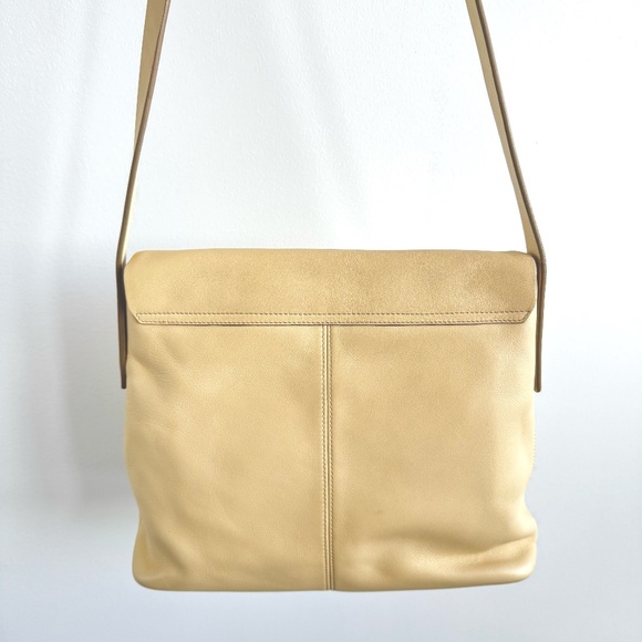 Loewe vintage flap leather shoulder / crossbody bag - Picture 3 of 9